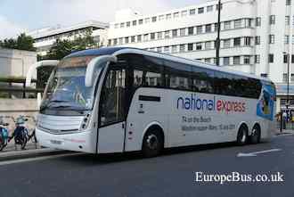 London to Newcastle: travel by bus or coach: Tickets and Timetables -  